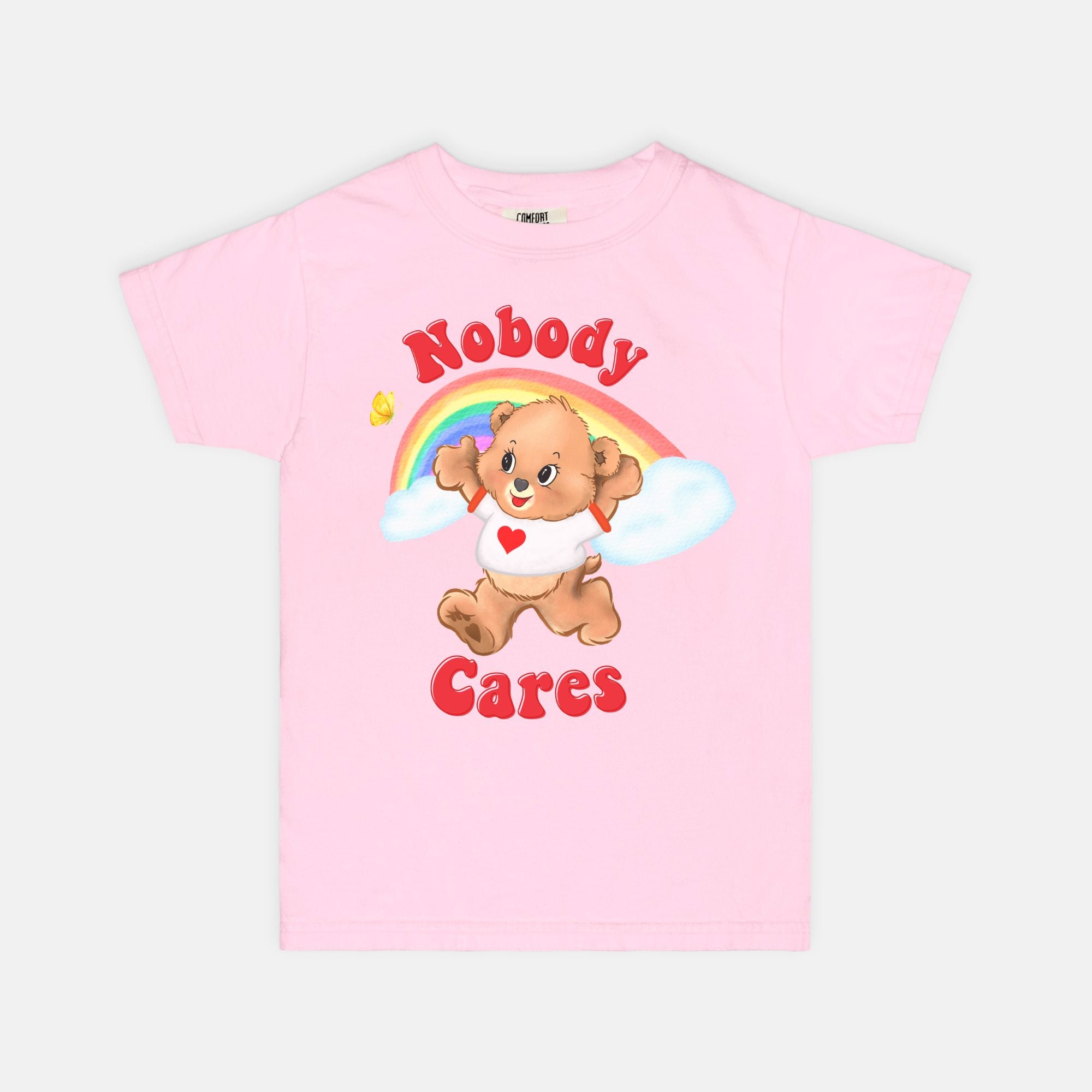 Nobody Cares Lolly The Bear Youth Tee