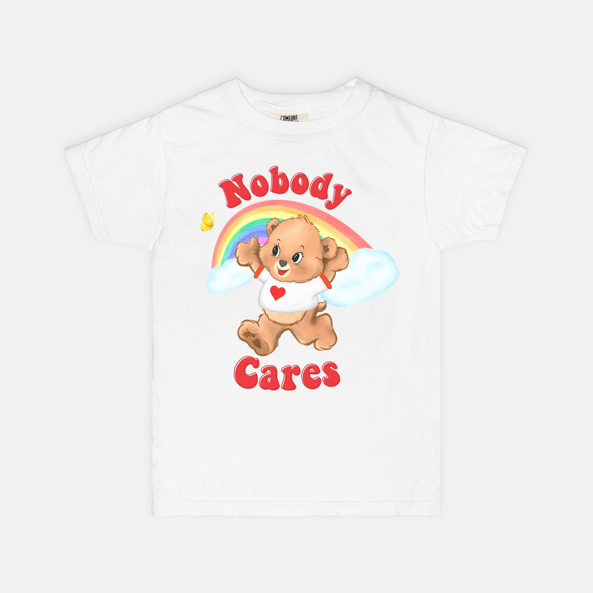 Nobody Cares Lolly The Bear Youth Tee