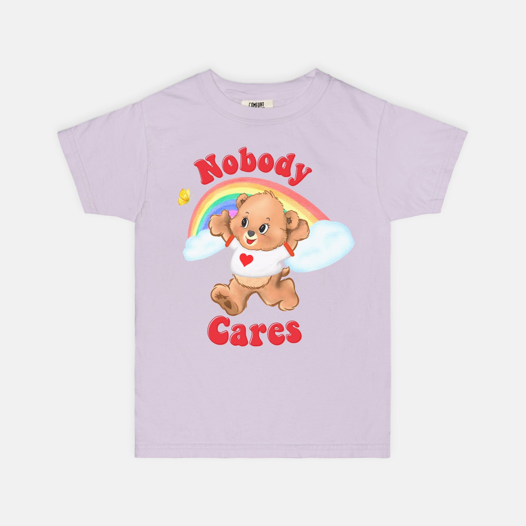 Nobody Cares Lolly The Bear Youth Tee