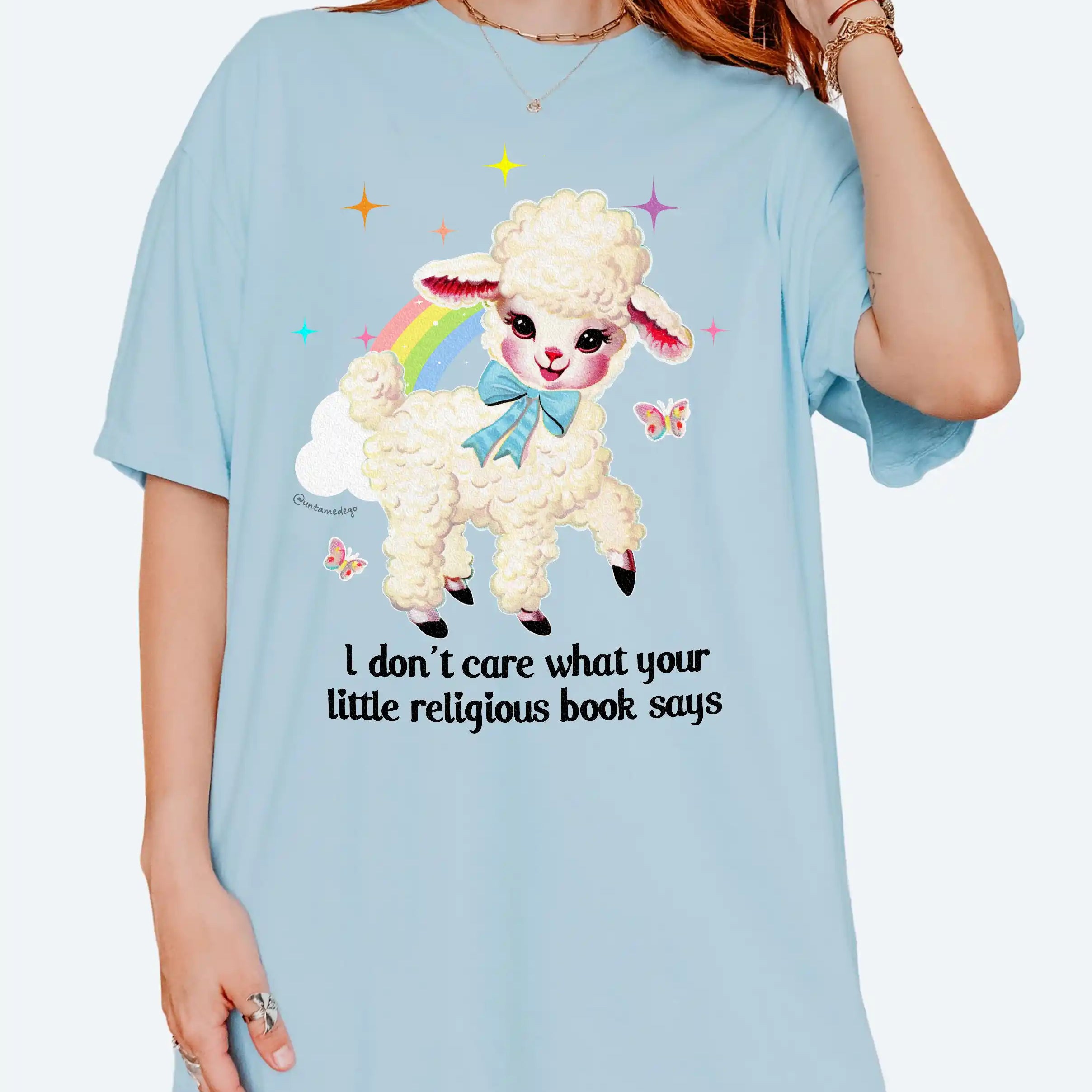 I Don't Care What Your Little Religious Book Says Exclusive Tee