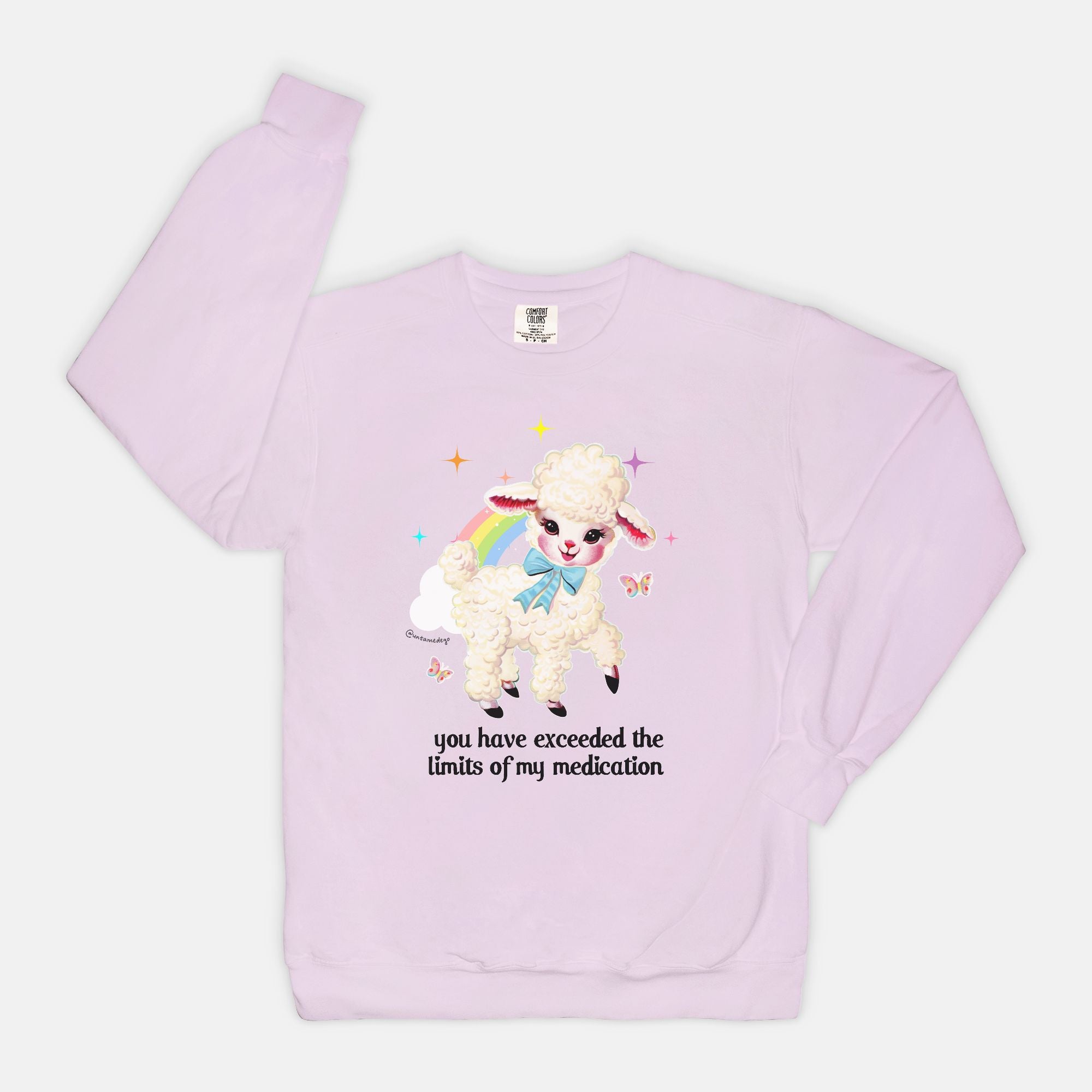 You Have Exceeded The Limits Of My Medication Crew Sweatshirt