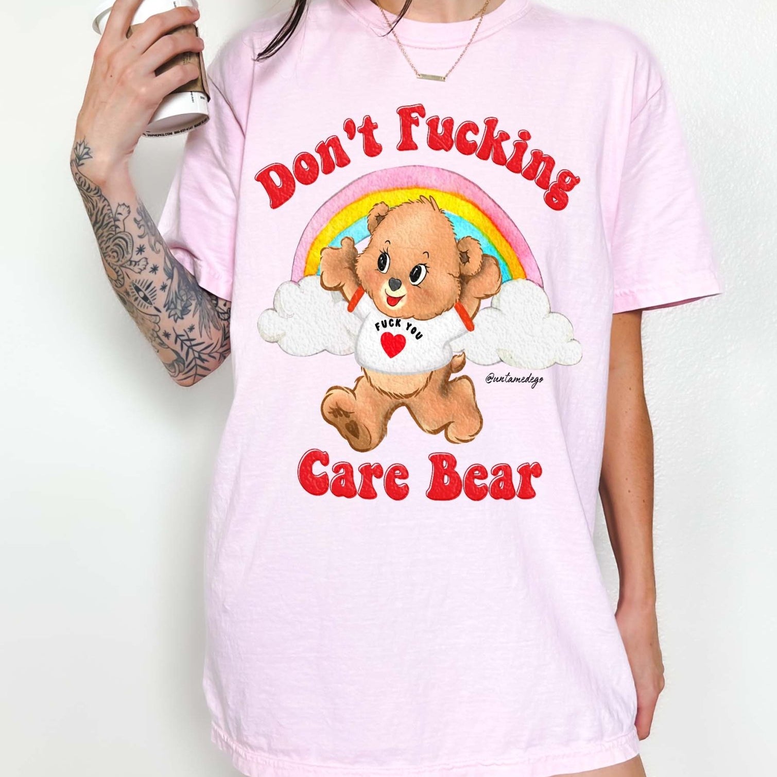 Don't F*cking Care Bear Exclusive  Tee