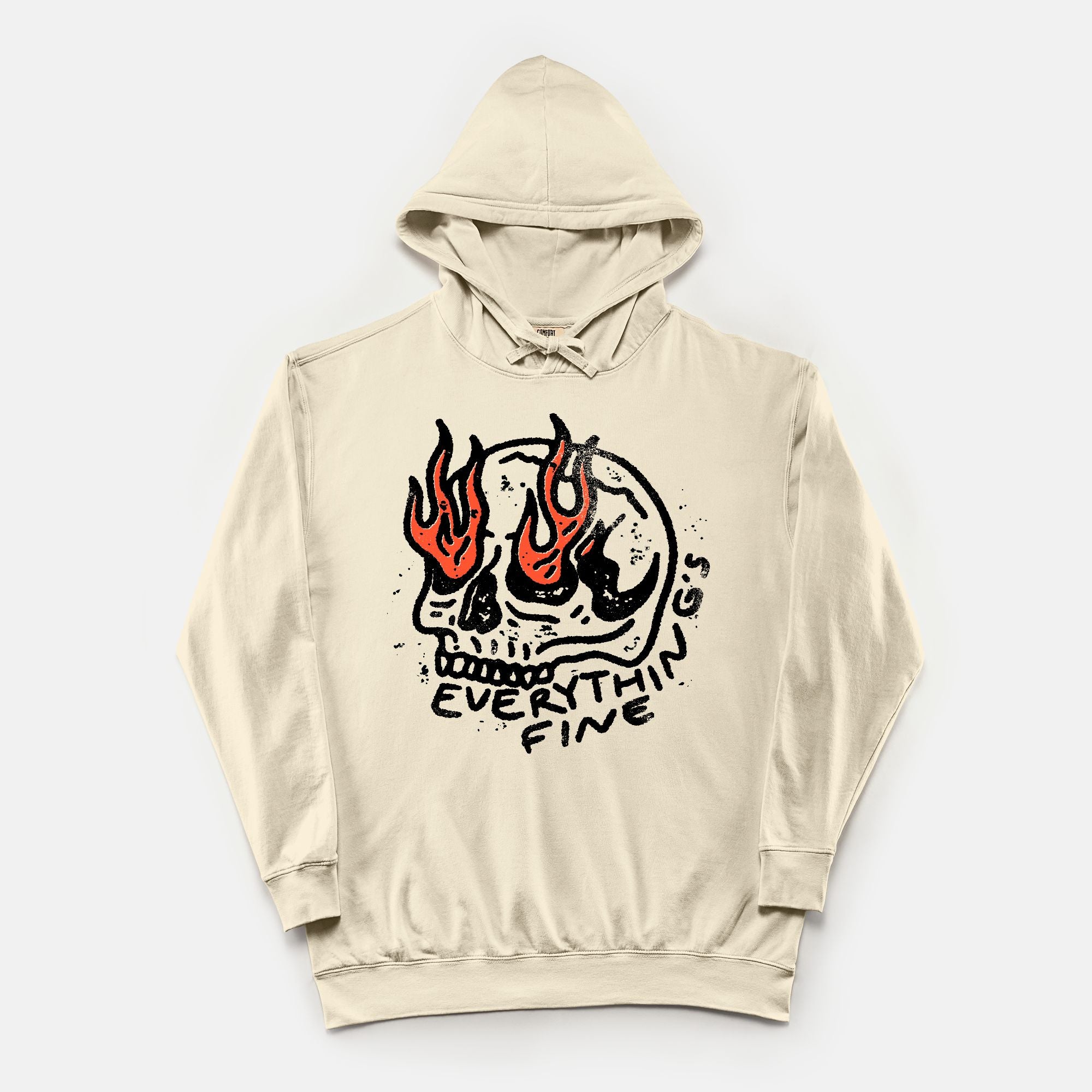 Everything's Fine Vintage Hoodie