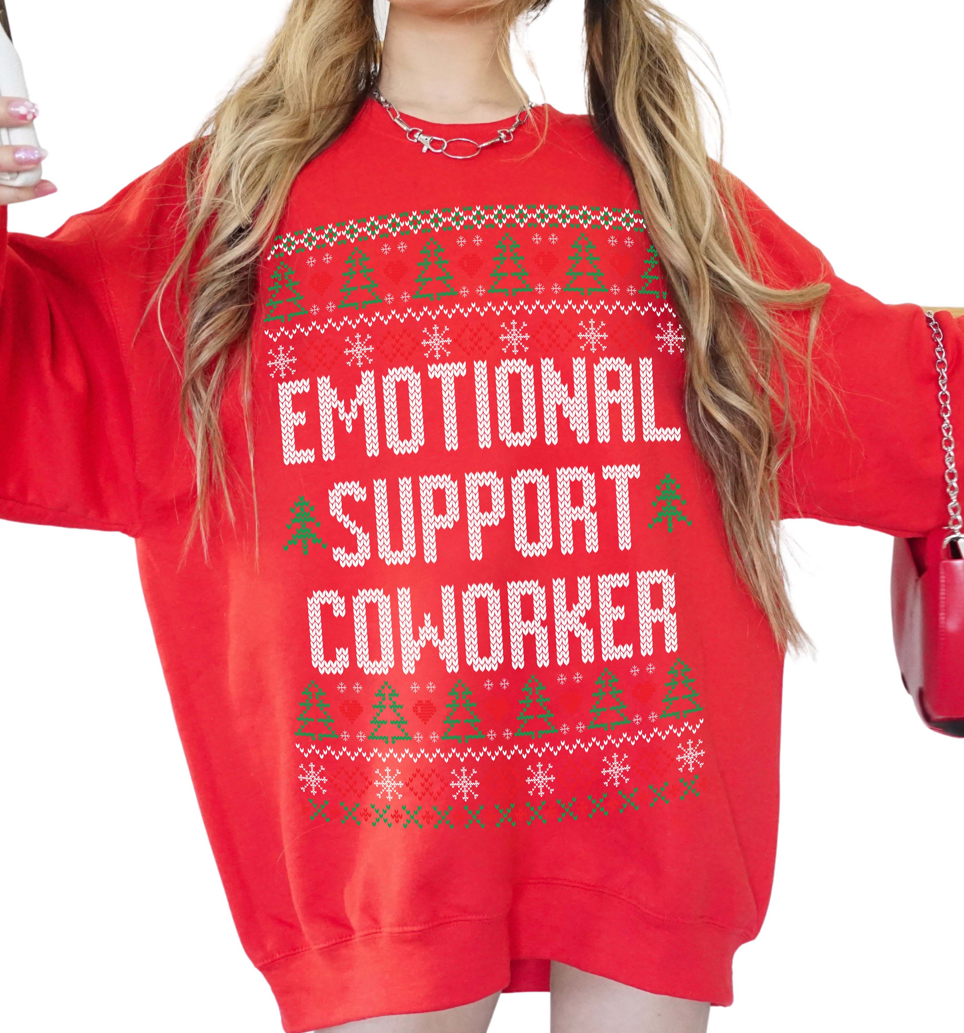 Office Humor Ugly Christmas Sweater UntamedEgo LLC