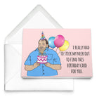 Big Ed Birthday Greeting Card - UntamedEgo LLC.