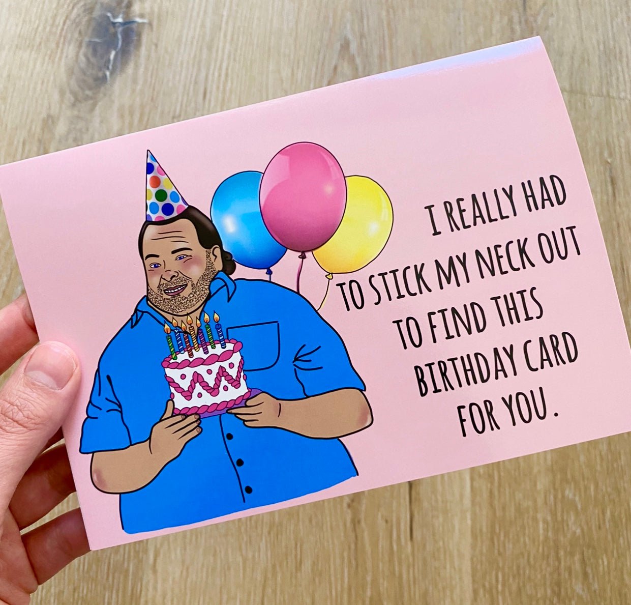 Big Ed Birthday Greeting Card - UntamedEgo LLC.