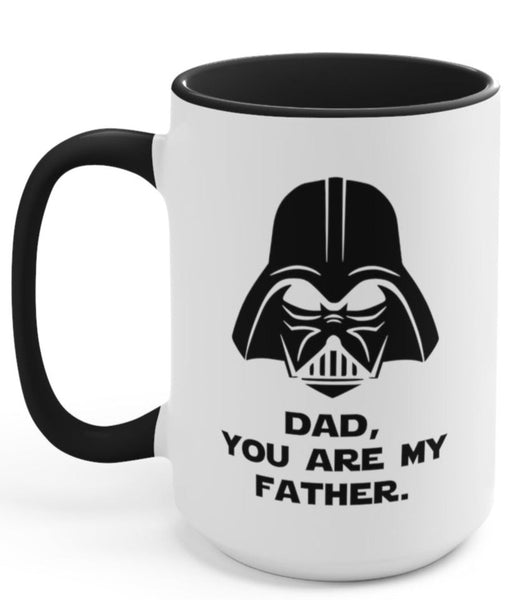 Mandalorian Like my Father 15 oz. Black Mug