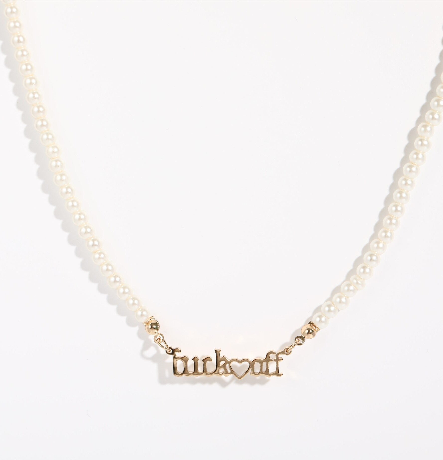 F*ck Off Dainty Necklace - UntamedEgo LLC.