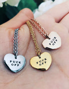 Fuck Off Necklace - UntamedEgo LLC.