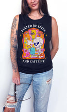 Fueled By Spite And Caffeine Tee - UntamedEgo LLC.