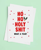 Ho Ho Holy Shit Christmas Card - UntamedEgo LLC.