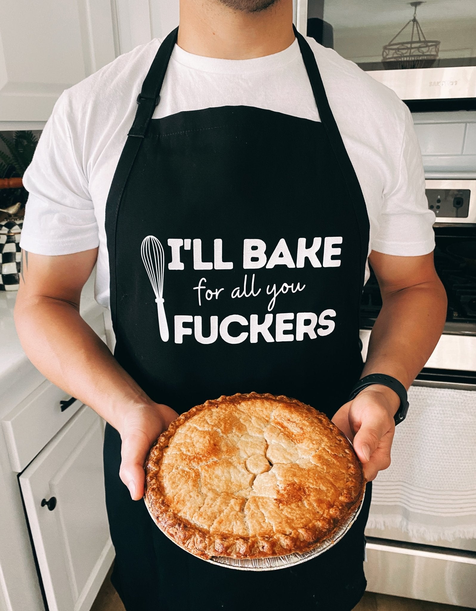 I'll Bake For All You Fuckers Apron - UntamedEgo LLC.