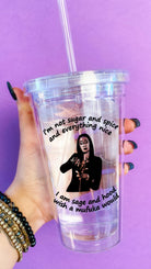 I'm Not Sugar And Spice And Everything Nice I'm Sage And Hood Wish A Mufuka Would Halloween Acrylic Tumbler - UntamedEgo LLC.