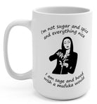 I'm Not Sugar And Spice And Everything Nice I'm Sage And Hood Wish A Mufuka Would Halloween Mug - UntamedEgo LLC.