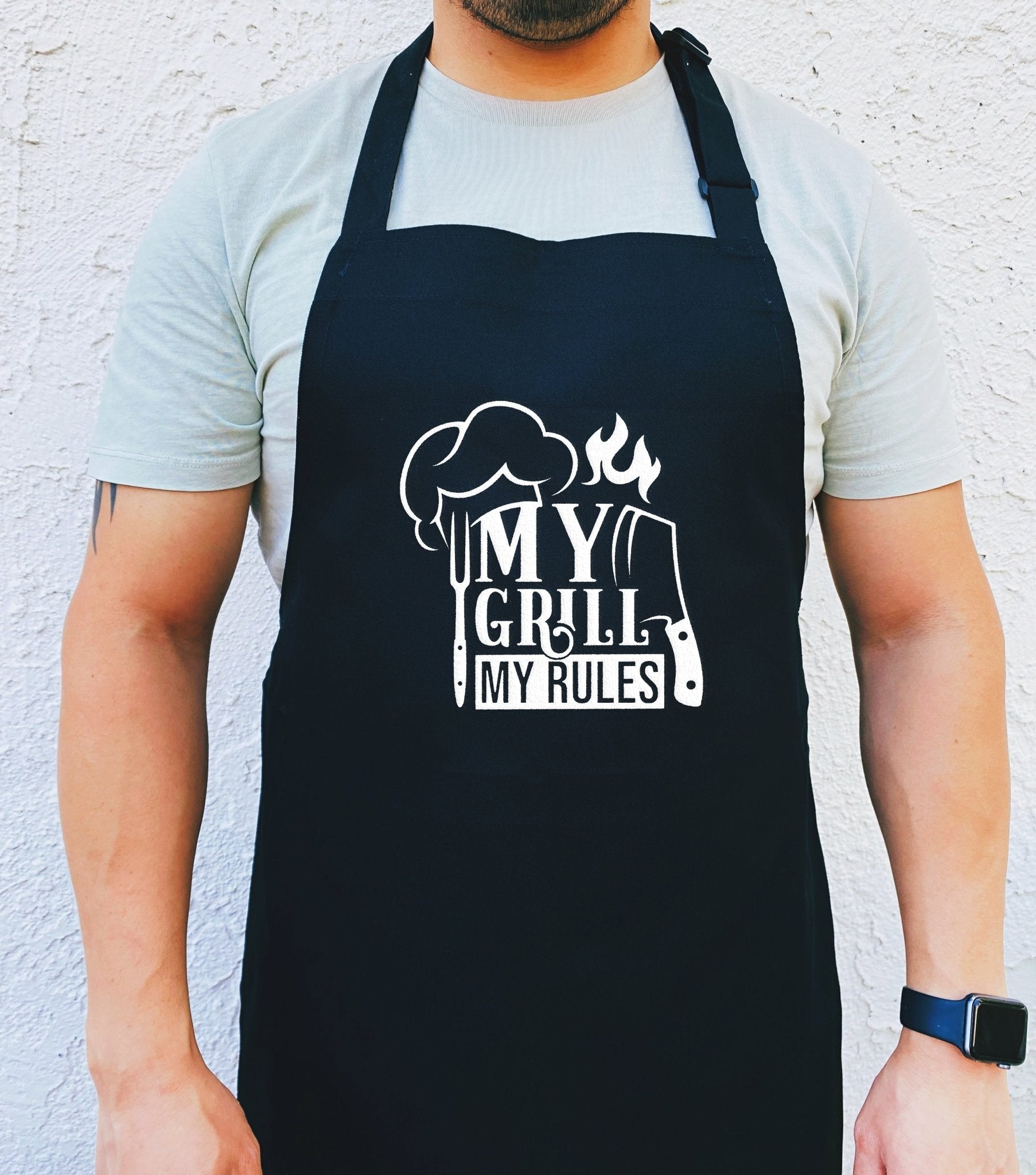 My Grill My Rules Apron - UntamedEgo LLC.