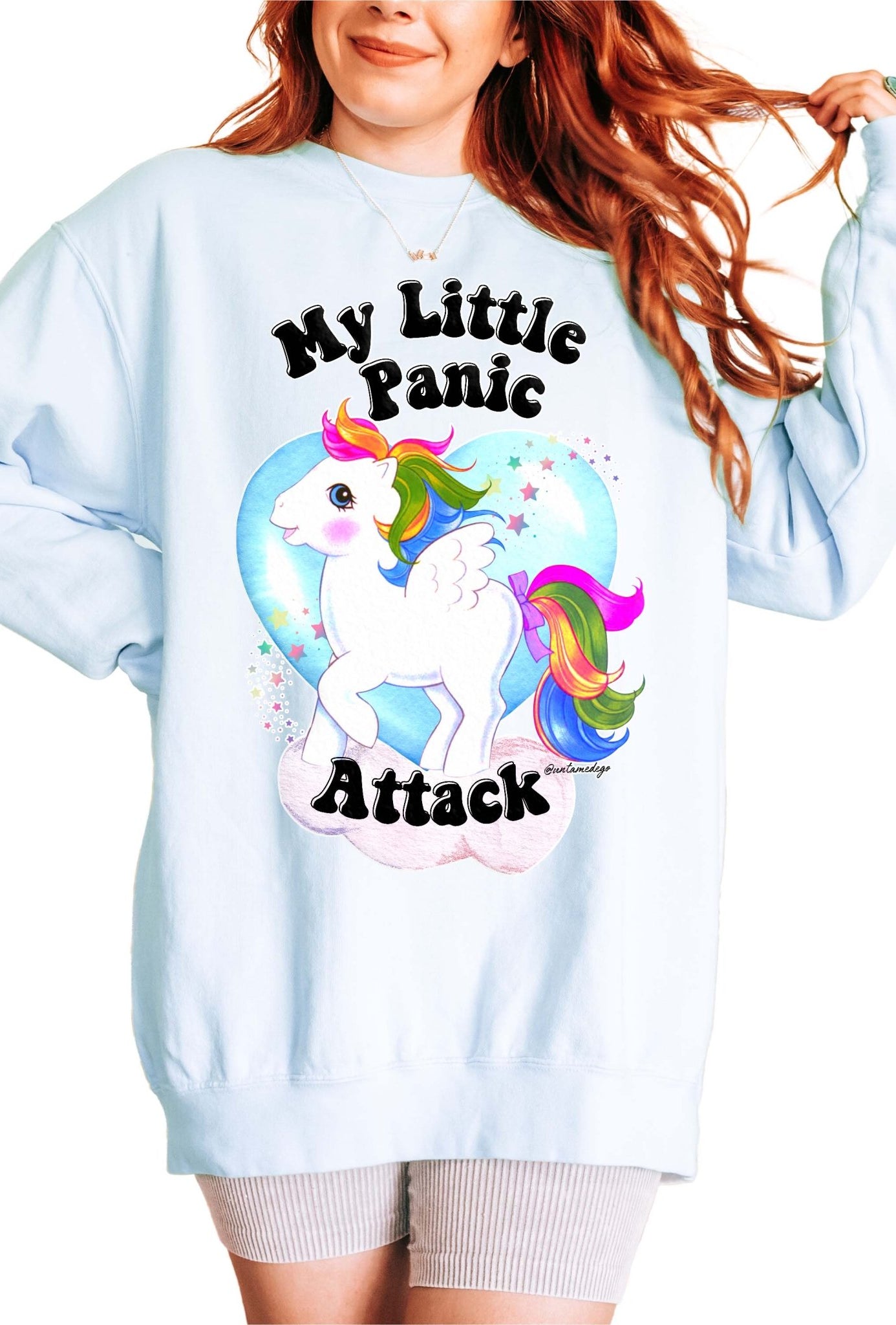 My Little Panic Attack Crew Sweatshirt - UntamedEgo LLC.