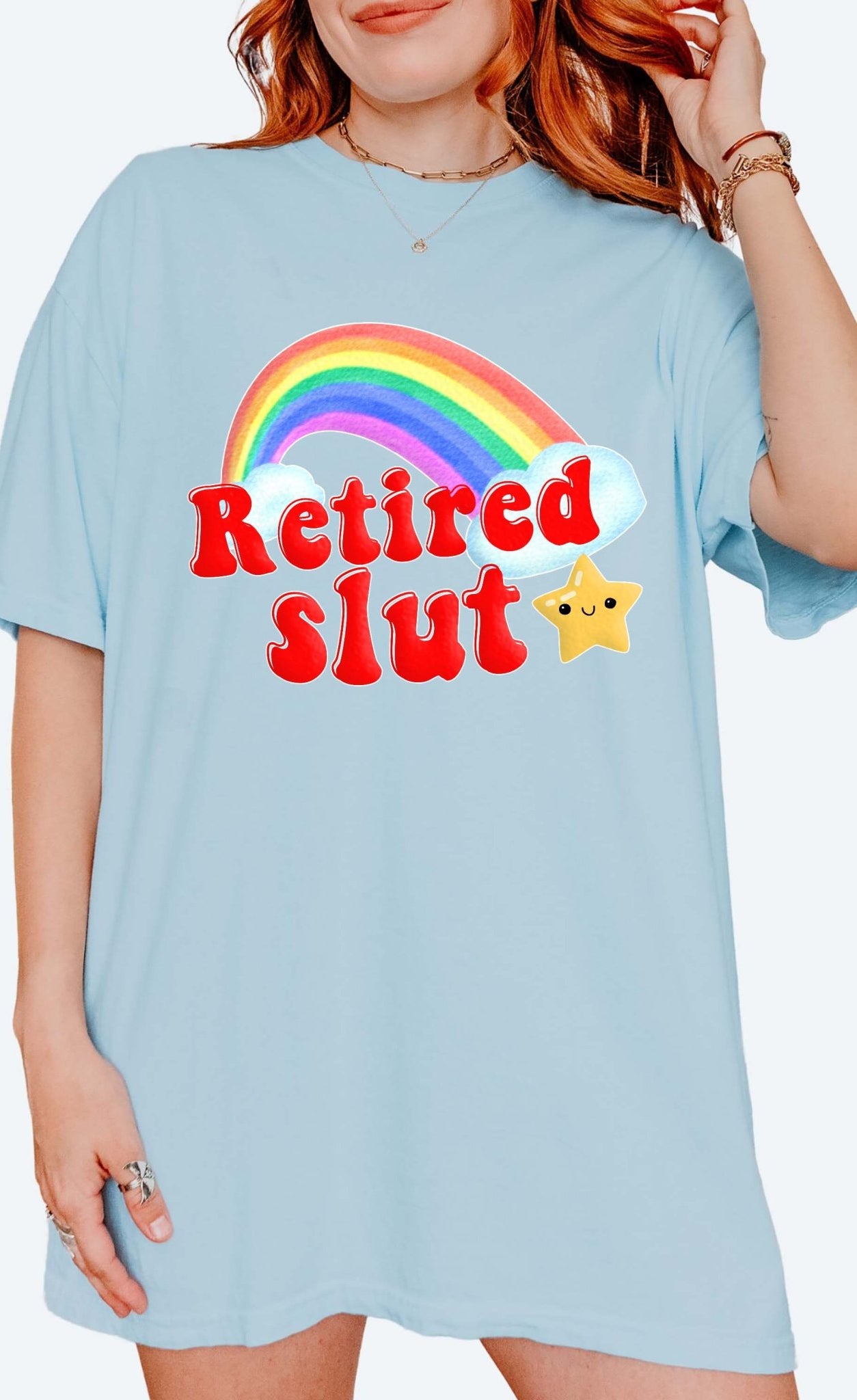 Retired Slut Retro Tee - UntamedEgo LLC.
