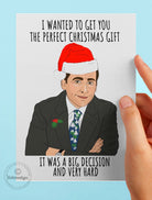 That's What She Said Christmas Card- Michael Scott Greeting Card - UntamedEgo LLC.