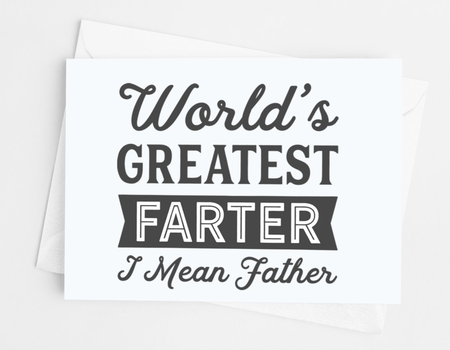 World's Greatest Farter Card - UntamedEgo LLC.